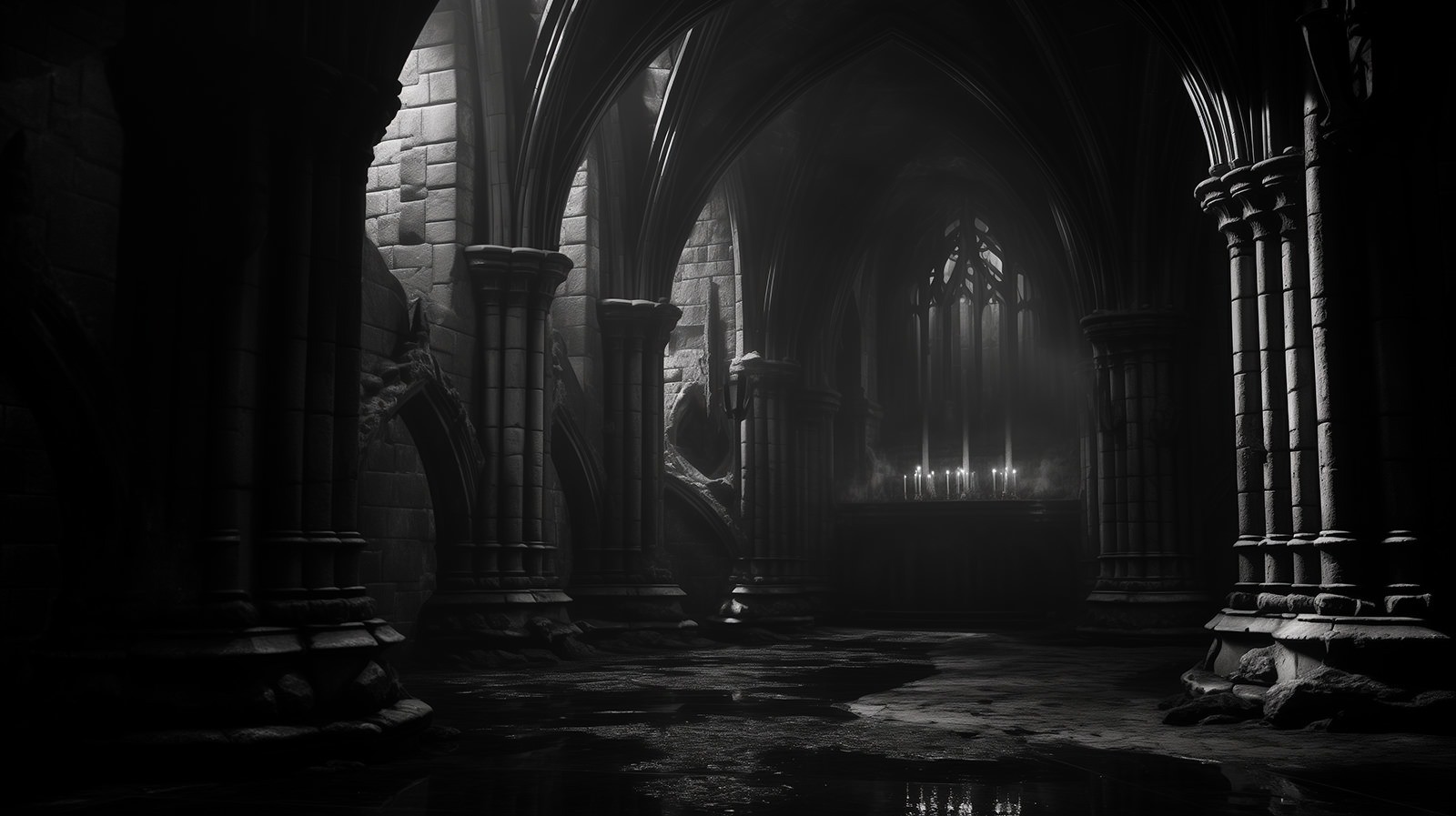 Whispers From the Crypt - Mystery Supply Co. Blog - a candlelit crypt