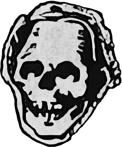 Laughing skull