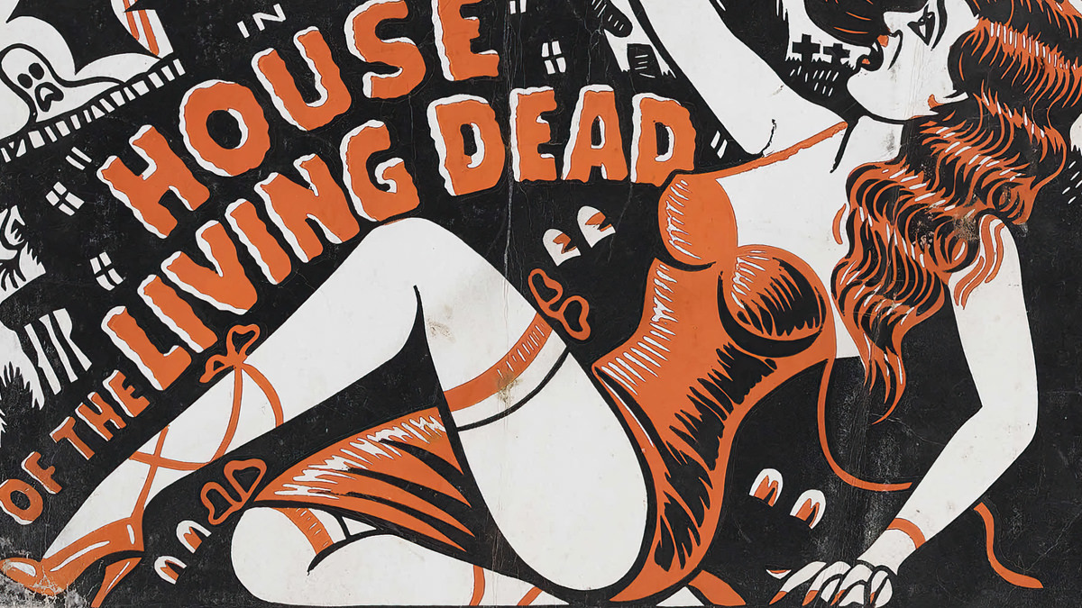 House of the Living Dead Stage Show Poster - Original
